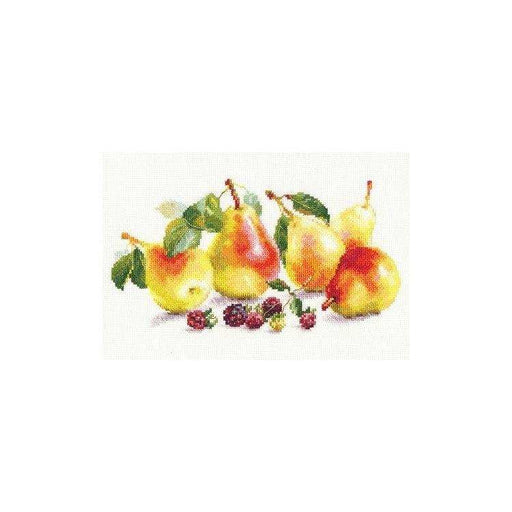 Alisa Cross Stitch Kit - Pears Alisa Cross Stitch Kits - HobbyJobby