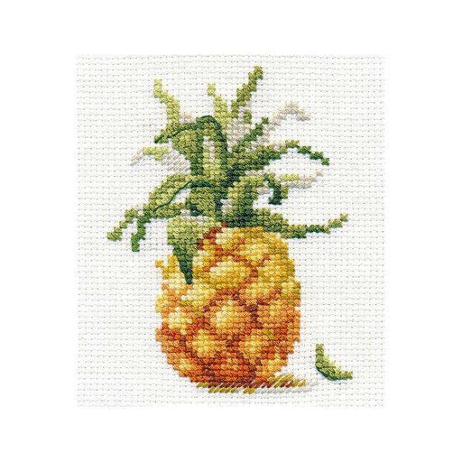 Alisa Cross Stitch Kit - Pineapple Alisa Cross Stitch Kits - HobbyJobby