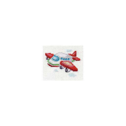 Alisa Cross Stitch Kit - Plane Alisa Cross Stitch Kits - HobbyJobby