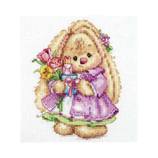 Alisa Cross Stitch Kit - Rabbit Mi. Spring Alisa Cross Stitch Kits - HobbyJobby