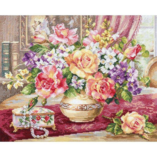 Alisa Cross Stitch Kit - Roses In The Living Room Alisa Cross Stitch Kits - HobbyJobby