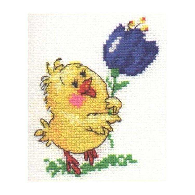 Alisa Cross Stitch Kit - Сhick Alisa Cross Stitch Kits - HobbyJobby