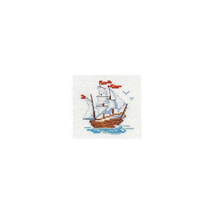 Alisa Cross Stitch Kit - Ship Alisa Cross Stitch Kits - HobbyJobby