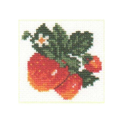 Alisa Cross Stitch Kit - Strawberry Alisa Cross Stitch Kits - HobbyJobby