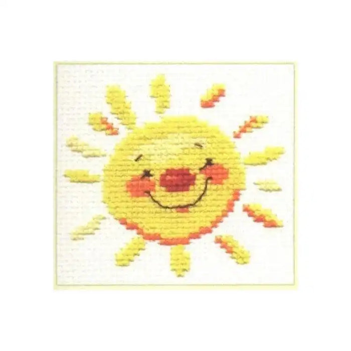 Alisa Cross Stitch Kit - Sun Alisa Cross Stitch Kits - HobbyJobby
