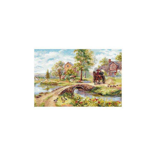 Alisa Cross Stitch Kit - Sunday Walk Alisa Cross Stitch Kits - HobbyJobby