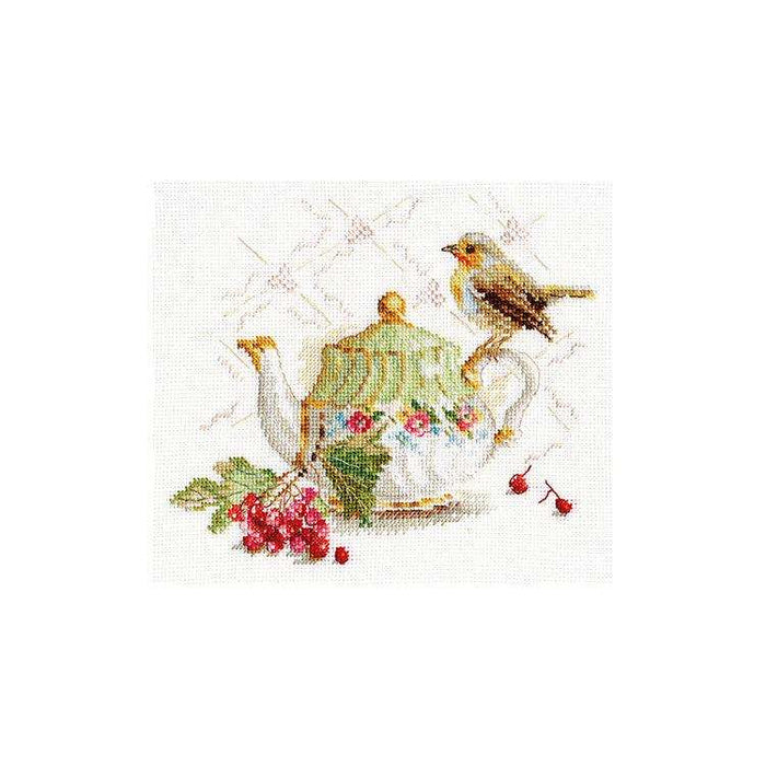 Alisa Cross Stitch Kit - Tea Guest Alisa Cross Stitch Kits - HobbyJobby