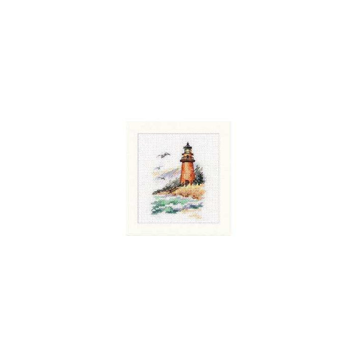 Alisa Cross Stitch Kit - The Coast Of The Cold Sea. Lighthouse Alisa Cross Stitch Kits - HobbyJobby