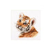 Alisa Cross Stitch Kit - Tiger Cub Alisa Cross Stitch Kits - HobbyJobby