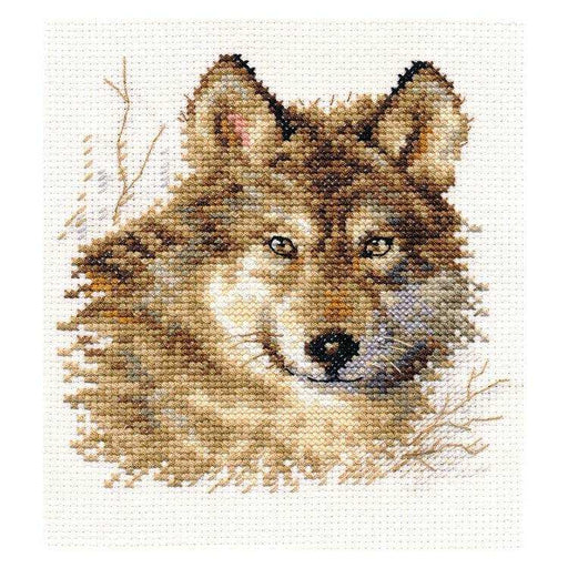 Alisa Cross Stitch Kit - Wolf Alisa Cross Stitch Kits - HobbyJobby