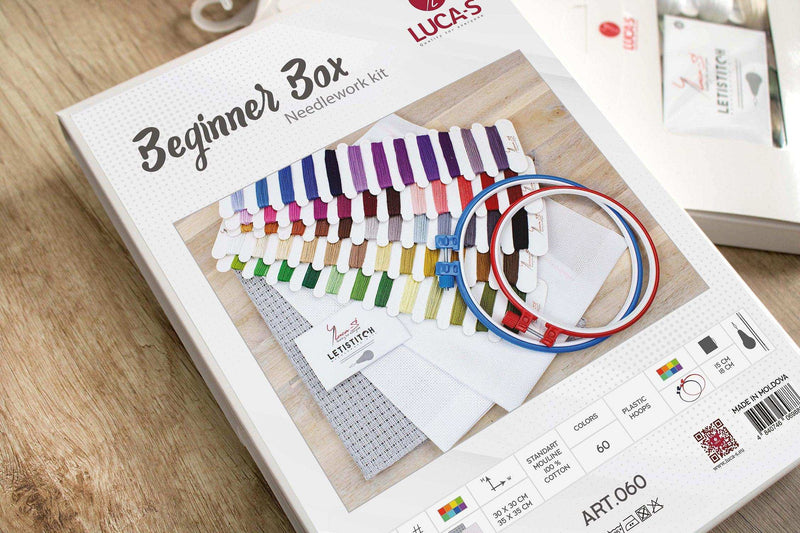 Beginner Box - Luca-S Kit Cross Stitch Box - HobbyJobby