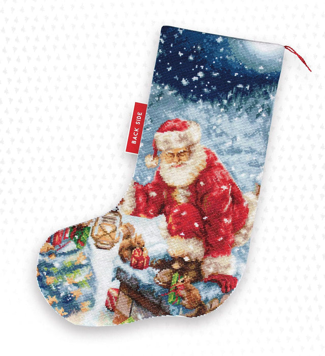 Christmas Stocking Luca-S - Santa Claus Gifts - HobbyJobby