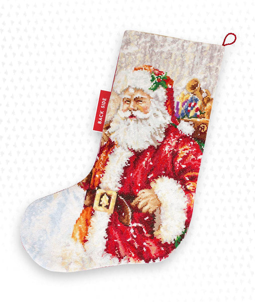 Christmas stocking Luca-S - Santa Claus with gifts - HobbyJobby