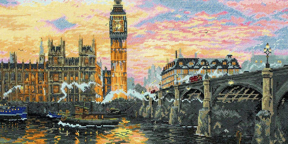 Counted Cross Stitch Kit Maia London — HobbyJobby