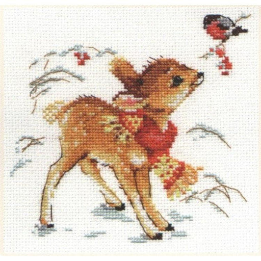 Cross Stitch Kit Alisa - Little Deer, 0-100 Alisa Cross Stitch Kits - HobbyJobby