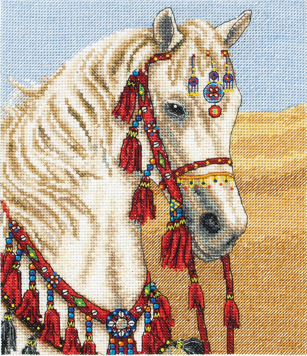 Cross Stitch Kit Anchor - Arabian Horse Cross Stitch Kits - HobbyJobby