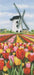 Cross Stitch Kit Anchor - Dutch Tulips Landscape Cross Stitch Kits - HobbyJobby
