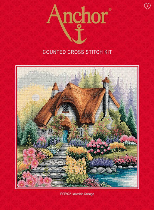 Cross Stitch Kit Anchor - Lakeside Cottage Cross Stitch Kits - HobbyJobby