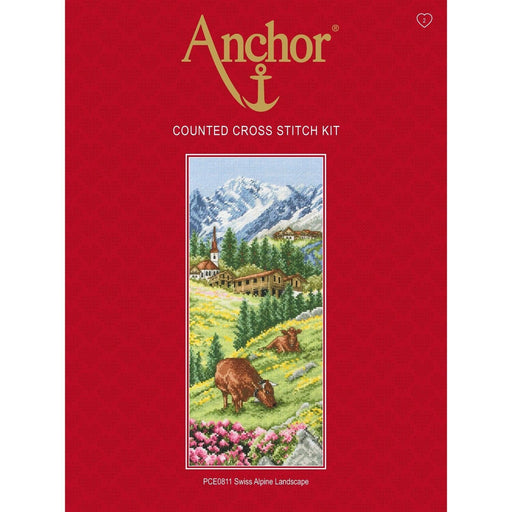 Cross Stitch Kit Anchor - Swiss Alpine Cross Stitch Kits - HobbyJobby