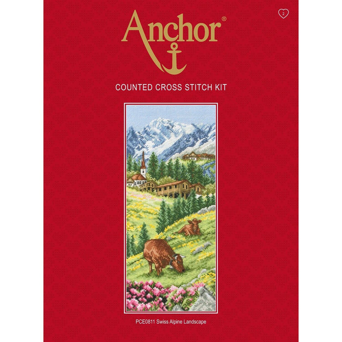 Cross Stitch Kit Anchor - Swiss Alpine Cross Stitch Kits - HobbyJobby