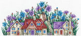 Cross Stitch Kit Andriana - Country of Cornflowers, C-53 Andriana Cross Stitch Kits - HobbyJobby
