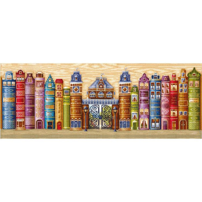 Cross Stitch Kit Andriana - Kingdom of books, K-30 Andriana Cross Stitch Kits - HobbyJobby