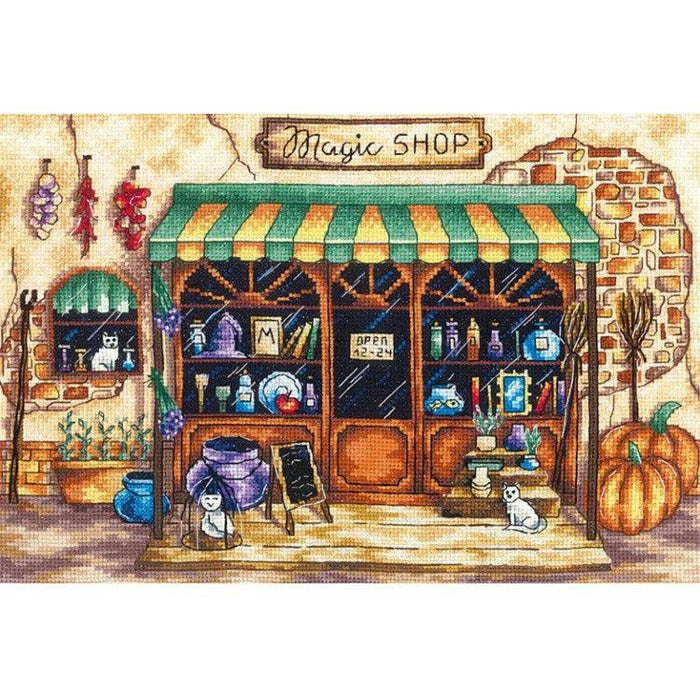 Cross Stitch Kit Andriana - Magic Shop, M-37 Andriana Cross Stitch Kits - HobbyJobby