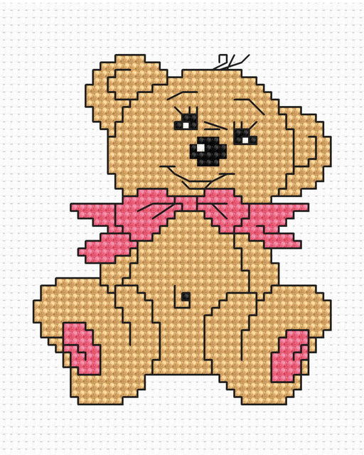 Cross Stitch Kit for Beginners - Kids Embroidery Kit B028