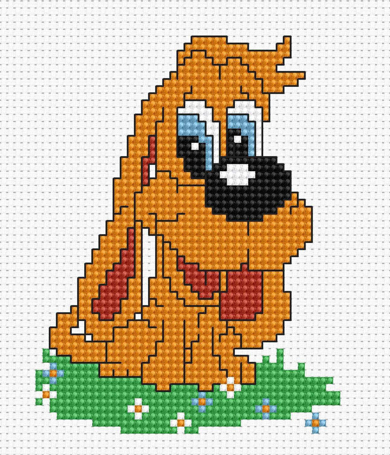 Cross Stitch Kit for Beginners - Luca-S Kids Embroidery Kit - HobbyJobby