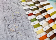 Cross Stitch Kit LetiStitch - A Friend for Little Fox Cross Stitch Kits - HobbyJobby