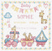 Cross Stitch Kit LetiStitch - Baby girl record, LETI935 - HobbyJobby
