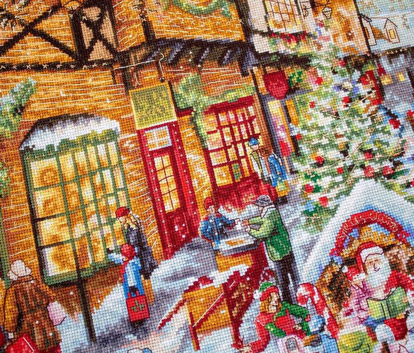 Cross Stitch Kit LetiStitch - Christmas Eve, Leti909 - HobbyJobby