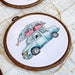 Cross Stitch Kit LetiStitch - Christmas Retro Cars / Kit of 5, Leti965 - HobbyJobby