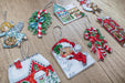 Cross Stitch Kit LetiStitch - Christmas Toys Kit nr. 2 - HobbyJobby