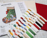 Cross Stitch Kit LetiStitch - Cozy Christmas Stocking - HobbyJobby