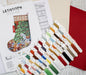 Cross Stitch Kit LetiStitch - Cozy Christmas Stocking - HobbyJobby