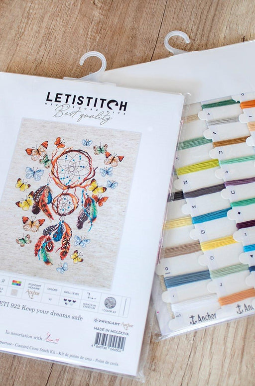 Cross Stitch Kit LetiStitch - Keep your dreams safe, Leti922 - HobbyJobby