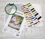 Cross Stitch Kit LetiStitch - Splashing Up Some Fun, L8028 Cross Stitch Kits - HobbyJobby
