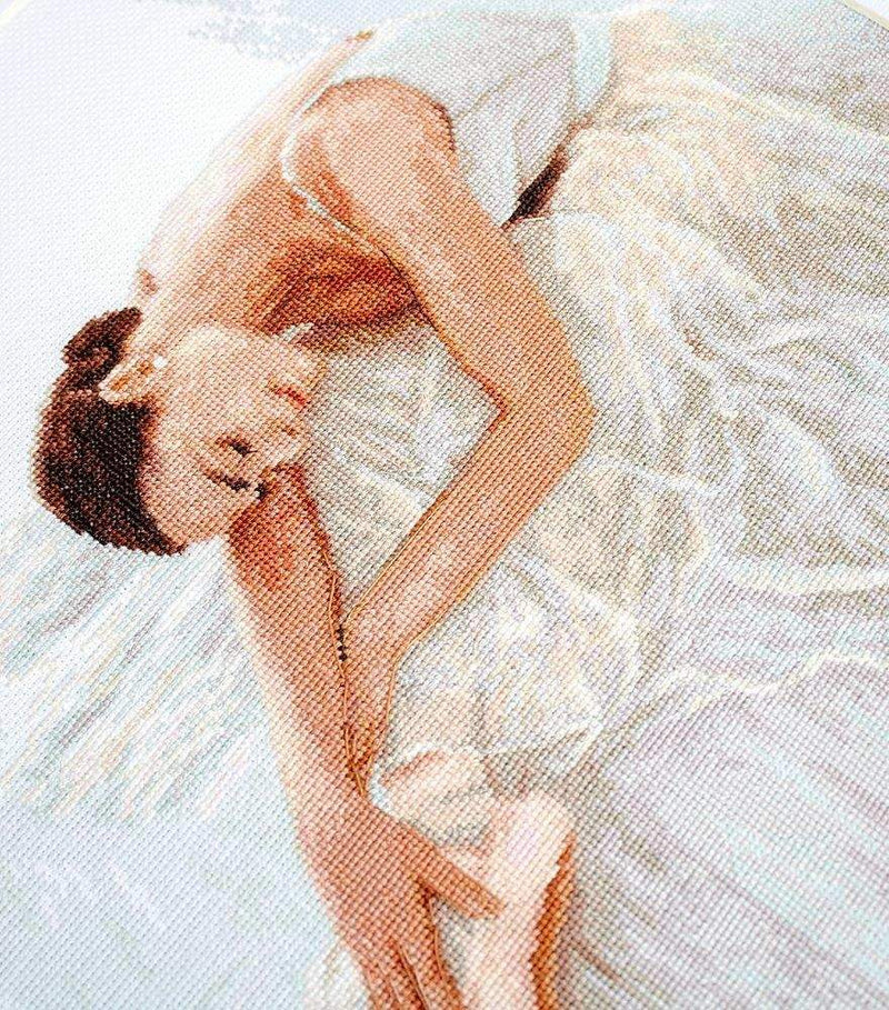 Cross Stitch Kit LetiStitch - Tenderness - Dancer, Leti924 - HobbyJobby