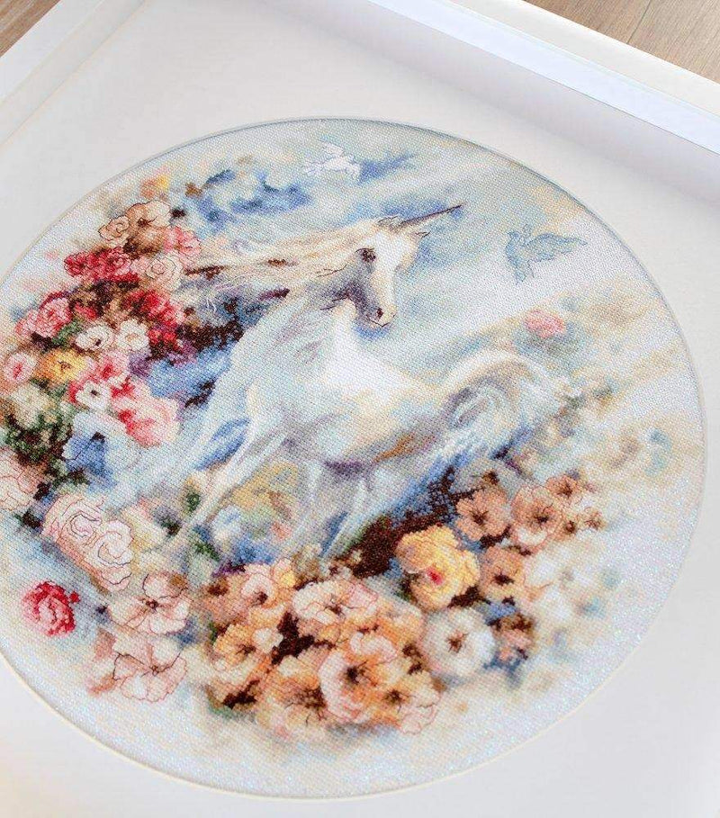 Cross Stitch Kit LetiStitch - Unicorn, Leti903 - HobbyJobby