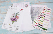 Cross Stitch Kit Luca-S - Anemone, B7017 Cross Stitch Kits - HobbyJobby
