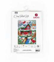 Cross Stitch Kit Luca-S - Blissful Bird Feeder, B2417 Cross Stitch Kits - HobbyJobby