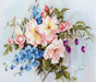 Cross Stitch Kit Luca-S - Bouquet of flowers with BA2362 bells, BA2362 - HobbyJobby