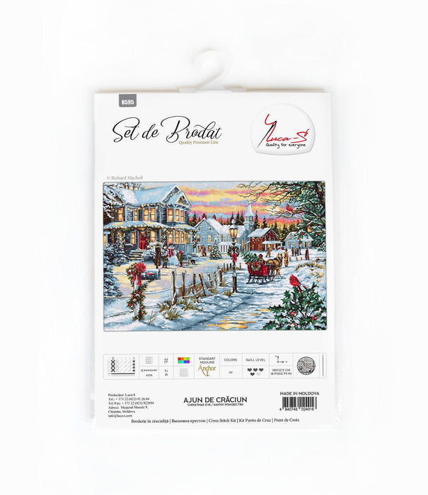 Cross Stitch Kit Luca-S - Christmas Eve, B595 - HobbyJobby