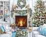 Cross Stitch Kit Luca-S - Christmas Interior - HobbyJobby