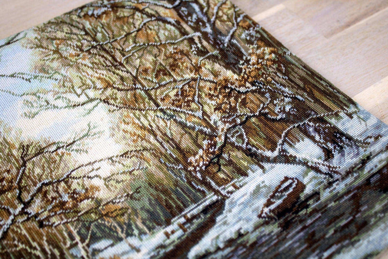 Cross Stitch Kit Luca-S - First Snow, B597 - HobbyJobby