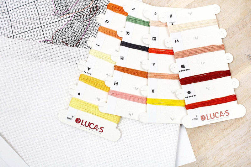 Cross Stitch Kit Luca-S - Fox (No.3) - HobbyJobby