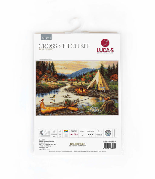 Cross Stitch Kit Luca-S - Gold Creek, BU5021 Cross Stitch Kits - HobbyJobby
