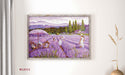 Cross Stitch Kit Luca-S GOLD - Lavender Field, BU5008 Cross Stitch Kits - HobbyJobby