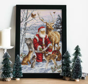 Cross Stitch Kit Luca-S GOLD - The Forest Friends, BU5022 Cross Stitch Kits - HobbyJobby